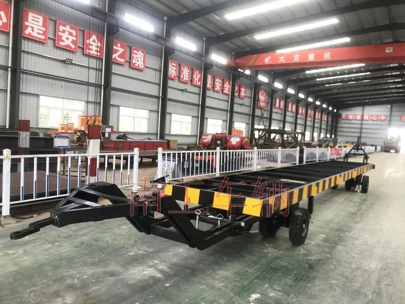 10吨骨架金沙·金沙（中国）官方网 双牵引集装箱用全挂车