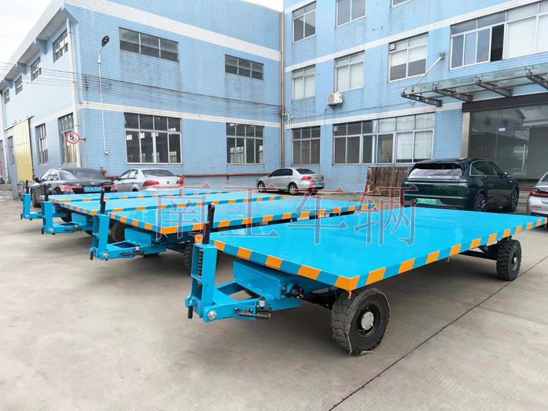 6吨金沙·金沙（中国）官方网蓝色 带减震带刹车工具拖车